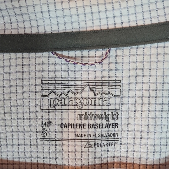 Patagonia Half Zip Midweight Capilene Baselayer - Picture 3 of 5
